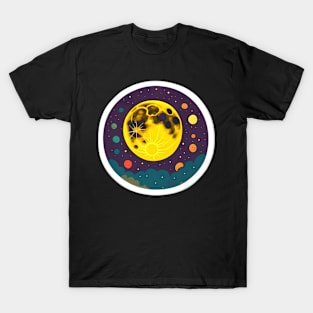 vintage moon | T-Shirt